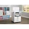48" White Expandable Mobile Workstation by Simply Tidy®